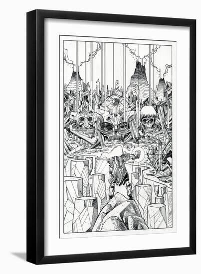 Page Inks-Walter Simonson-Framed Art Print