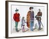 Page, Master and Valet, 1440-1450 (1882-188)-null-Framed Giclee Print