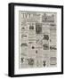 Page of Advertisement-null-Framed Giclee Print