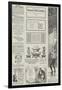 Page of Advertisements-Alfred Crowquill-Framed Giclee Print