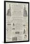 Page of Advertisements-Alfred Crowquill-Framed Giclee Print