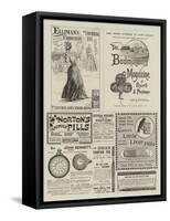 Page of Advertisements-S.t. Dadd-Framed Stretched Canvas