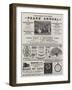 Page of Advertisements-Charles Green-Framed Giclee Print