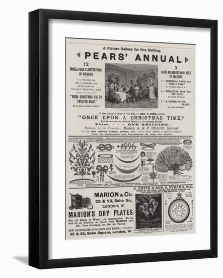 Page of Advertisements-Charles Green-Framed Giclee Print