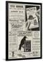 Page of Advertisements-null-Framed Giclee Print