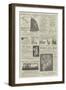 Page of Advertisements-null-Framed Giclee Print