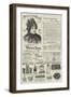 Page of Advertisements-null-Framed Giclee Print