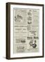 Page of Advertisements-null-Framed Premium Giclee Print