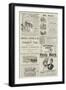 Page of Advertisements-null-Framed Premium Giclee Print