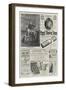 Page of Advertisements-null-Framed Giclee Print