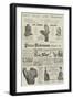 Page of Advertisements-null-Framed Giclee Print