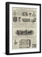 Page of Advertisements-null-Framed Premium Giclee Print