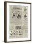 Page of Advertisements-null-Framed Giclee Print