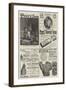 Page of Advertisements-William Henry Hamilton Trood-Framed Giclee Print