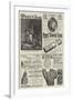 Page of Advertisements-William Henry Hamilton Trood-Framed Giclee Print