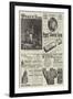 Page of Advertisements-William Henry Hamilton Trood-Framed Giclee Print