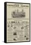 Page of Advertisements-Thomas Harrington Wilson-Framed Stretched Canvas