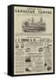 Page of Advertisements-Thomas Harrington Wilson-Framed Stretched Canvas