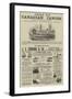 Page of Advertisements-Thomas Harrington Wilson-Framed Giclee Print