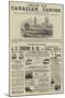 Page of Advertisements-Thomas Harrington Wilson-Mounted Giclee Print