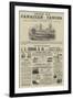 Page of Advertisements-Thomas Harrington Wilson-Framed Giclee Print