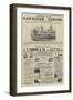 Page of Advertisements-Thomas Harrington Wilson-Framed Giclee Print