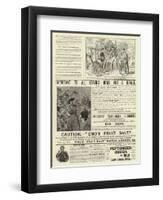 Page of Advertisements-null-Framed Premium Giclee Print