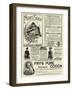 Page of Advertisements-null-Framed Giclee Print