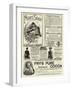 Page of Advertisements-null-Framed Giclee Print