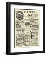 Page of Advertisements-null-Framed Premium Giclee Print