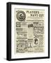 Page of Advertisements-null-Framed Giclee Print