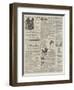 Page of Advertisements-null-Framed Giclee Print