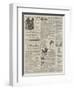 Page of Advertisements-null-Framed Giclee Print