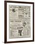 Page of Advertisements-null-Framed Giclee Print