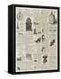 Page of Advertisements-null-Framed Stretched Canvas