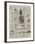 Page of Advertisements-null-Framed Giclee Print