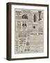 Page of Advertisements-null-Framed Giclee Print