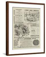 Page of Advertisements-null-Framed Giclee Print