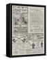 Page of Advertisements-null-Framed Stretched Canvas