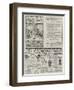 Page of Advertisements-null-Framed Giclee Print