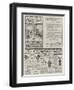 Page of Advertisements-null-Framed Giclee Print