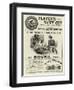 Page of Advertisements-null-Framed Giclee Print