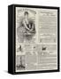 Page of Advertisements-null-Framed Stretched Canvas