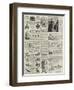 Page of Advertisements-null-Framed Giclee Print