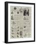 Page of Advertisements-null-Framed Giclee Print