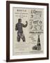 Page of Advertisements-null-Framed Giclee Print