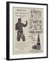 Page of Advertisements-null-Framed Giclee Print