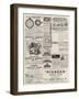 Page of Advertisements-null-Framed Giclee Print