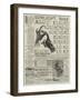 Page of Advertisements-null-Framed Giclee Print