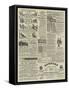 Page of Advertisements-null-Framed Stretched Canvas